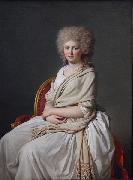 Jacques-Louis David Portrait of Anne-Marie-Louise Thelusson, Countess of Sorcy oil on canvas